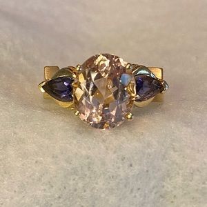 Morganite ring